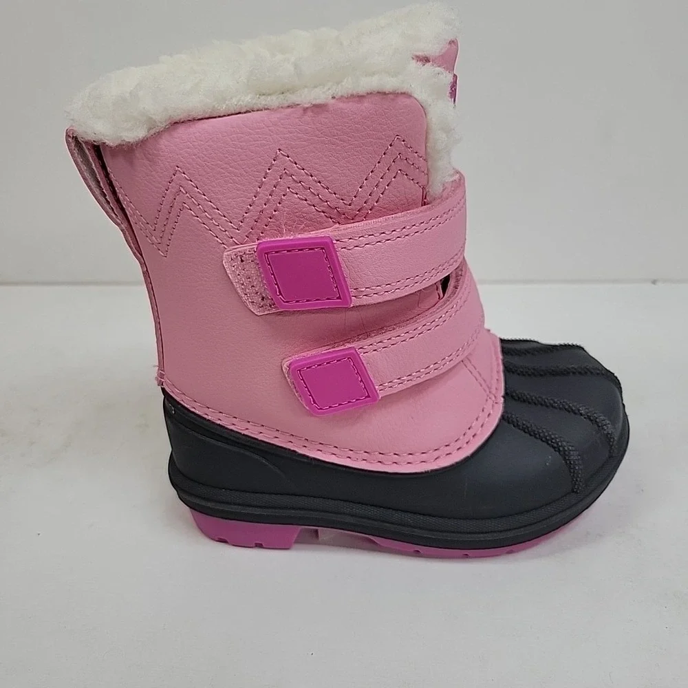 Cat‎ & Jack Toddler Winter Waterproof Boots Size 6 Thermolite Echomode Non Slip